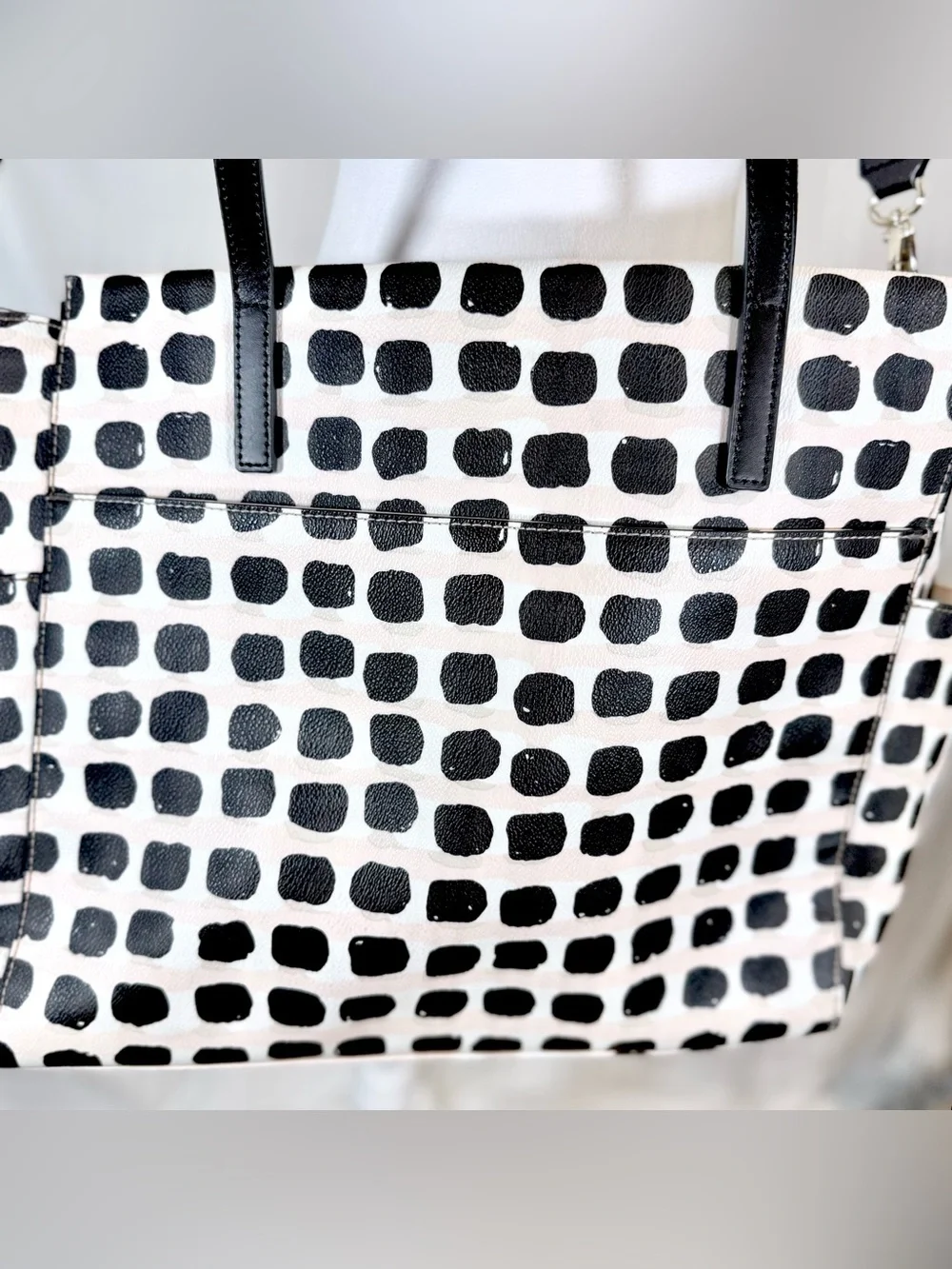 Kate Spade Grove Street Kaylie Polka Dot Baby Diaper Bag 21” x 13